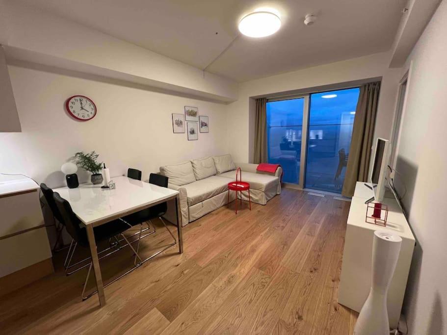 26-Etage Lejlighed Med Utrolig Havudsigt Århus Esterno foto