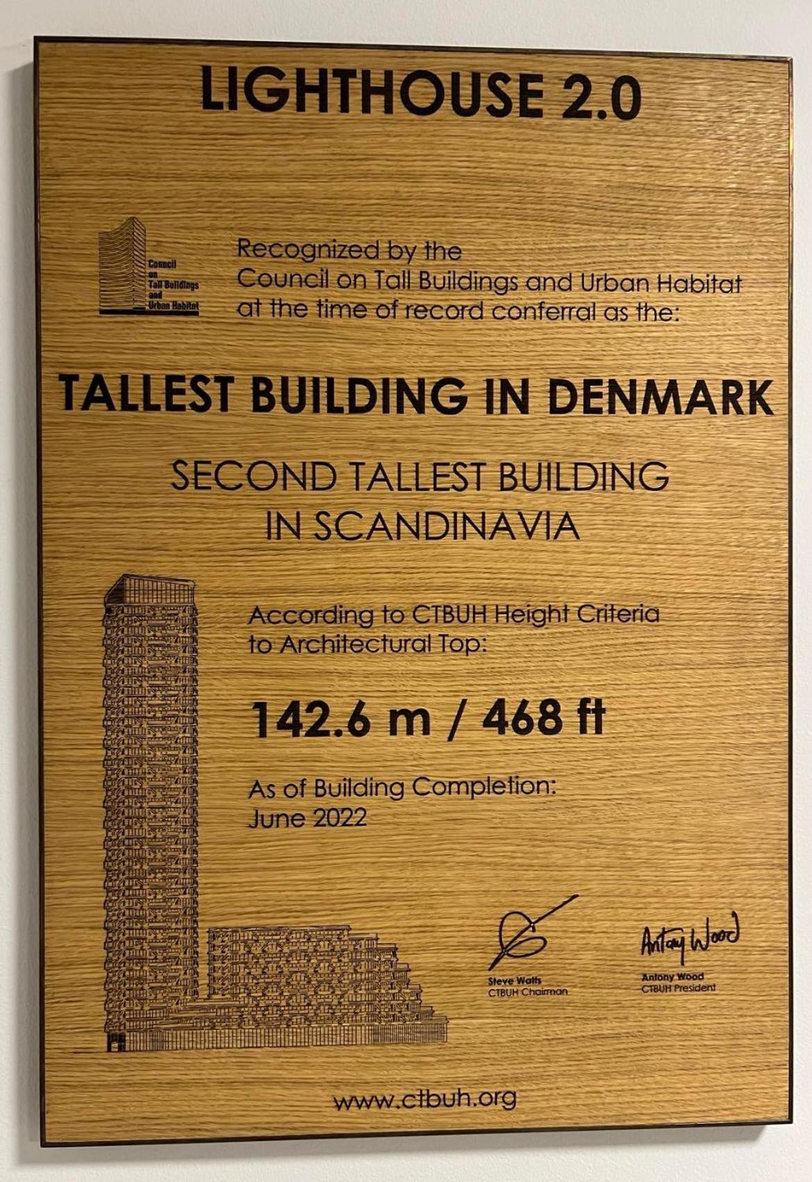 26-Etage Lejlighed Med Utrolig Havudsigt Århus Esterno foto